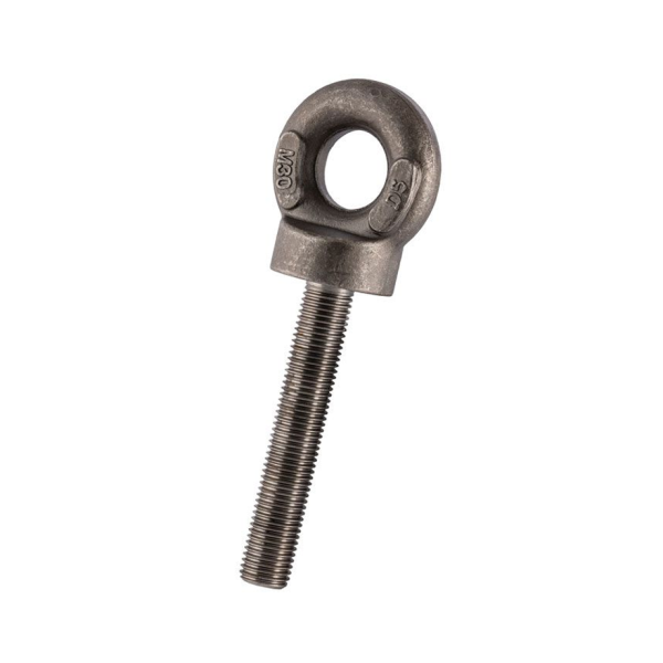 Handling and Lifting Long Shank Collared Eyebolt - Metric Thread