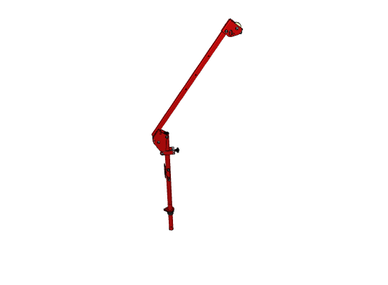 Thern Ensign 500 Portable Davit Crane - Galvanised