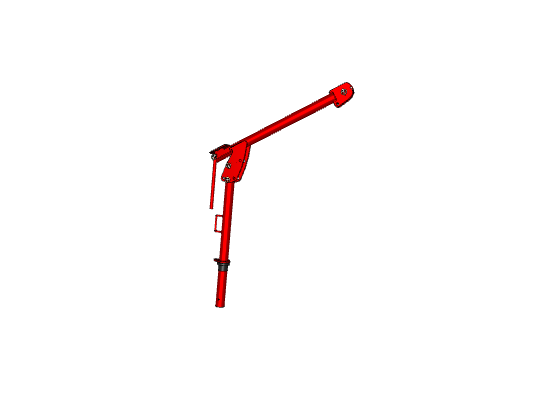 Thern First Mate Portable Davit Crane - Powder Coated