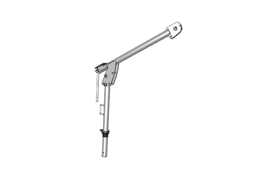 Thern First Mate Portable Davit Crane - Stainless Steel