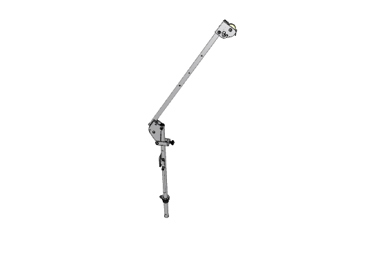 Thern Ensign 500 Portable Davit Crane - Stainless Steel